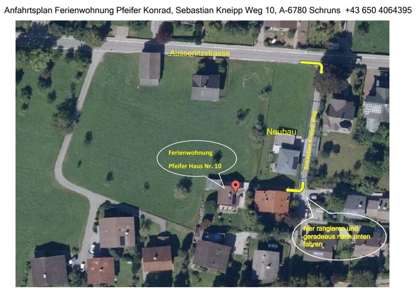 Ferienwohnung Konrad Pfeifer Schruns Exterior foto